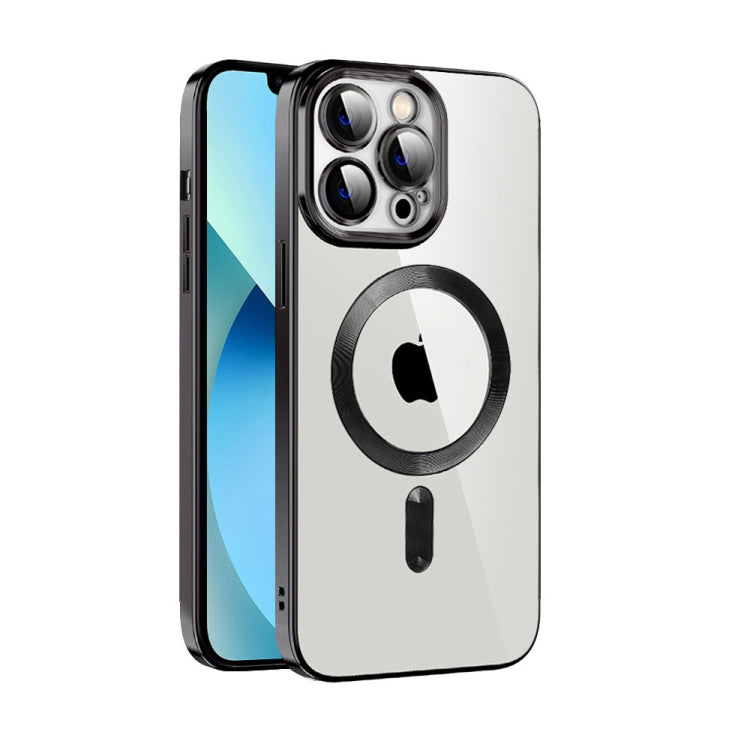 CD Texture Plating TPU MagSafe Phone Case with Lens Film, For iPhone 13 Pro Max, For iPhone 12, For iPhone 12 Pro, For iPhone 12 Pro Max, For iPhone 11, For iPhone 11 Pro Max