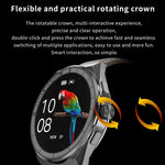 BM01 1.45 inch Silicone Band IP68 Waterproof Smart Watch Support Bluetooth Call / NFC, Silicone Band (Silver), Silicone Band (Black)