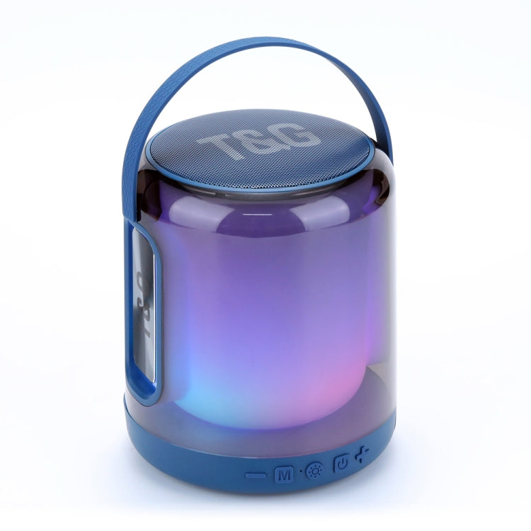 T&G TG376 Outdoor Portable LED Light RGB Multicolor Wireless Bluetooth Speaker Subwoofer