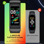 K60 1.08 inch Leather Band Earphone Detachable Life Waterproof Smart Watch Support Bluetooth Call, Leather Band (Black Silver), Leather Band (Black), Leather Band (Brown Silver)