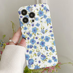 Water Sticker Flower Pattern PC Phone Case, For iPhone 12 Pro Max, For iPhone 12 Pro, For iPhone 12, For iPhone 12 mini