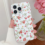 Water Sticker Flower Pattern PC Phone Case, For iPhone 11 Pro Max, For iPhone 11 Pro, For iPhone 11