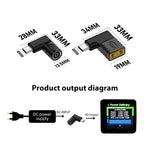 65W DC Input to USB-C / Type-C PD Power Adapter, 7.9x0.9mm, 7.4x0.6mm, For Lenovo Square Port, 6.5x1.4mm, 6.3x3.0mm, 5.5x2.5mm, 5.5x2.1mm, 5.5x1.7mm, 5.5x1.0mm, 4.8x1.7mm, 4.0x1.7mm, 4.0x13.5mm, 4.5x0.6mm, 3.5x1.35mm, 2.5x0.7mm, 6.0x3.7mm, 3.0x1.1mm