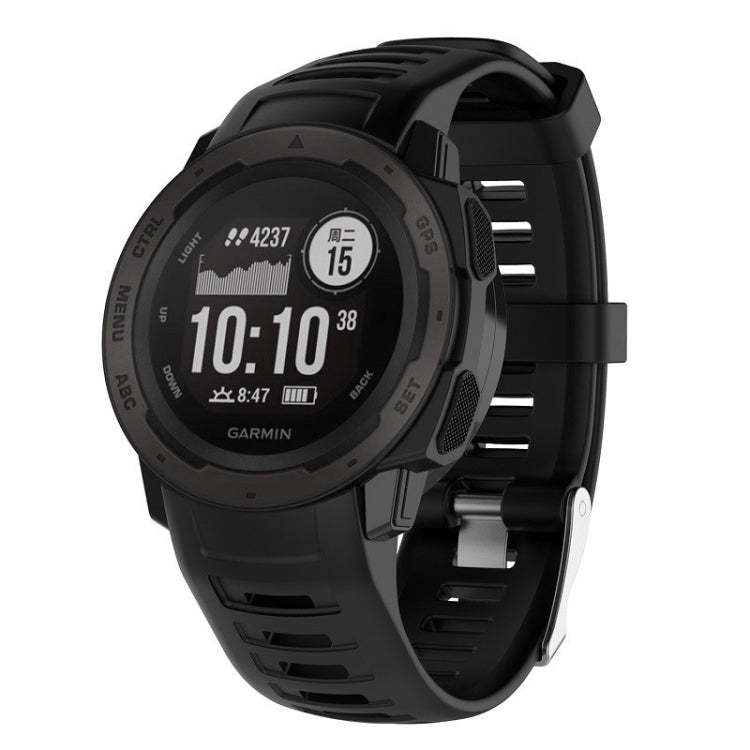 For Garmin Instinct Silicone Replacement Wrist Strap Watchband