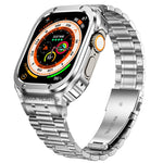 Metal Integrated Watch Protective Case, For Apple Watch Ultra 4 / 3 / 2 / 1 49mm, For Apple Watch Series SE 2025&6&SE&5&4 44mm, For Apple Watch Series 9 / 8 / 7 45mm