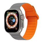Loop Magnetic Silicone Watch Band, For Apple Watch 7 41mm, For Apple Watch 7 45mm, For Apple Watch SE 40mm
