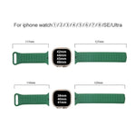 Loop Magnetic Silicone Watch Band, For Apple Watch SE 2023 40mm, For Apple Watch Ultra 2 49mm, For Apple Watch 9 45mm