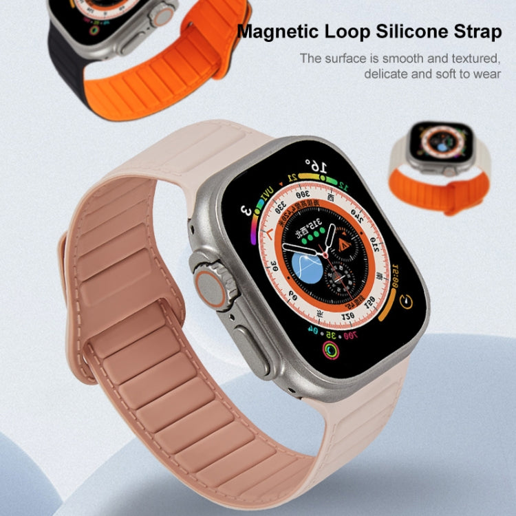 Loop Magnetic Silicone Watch Band, For Apple Watch SE 44mm, For Apple Watch 6 40mm, For Apple Watch 6 44mm