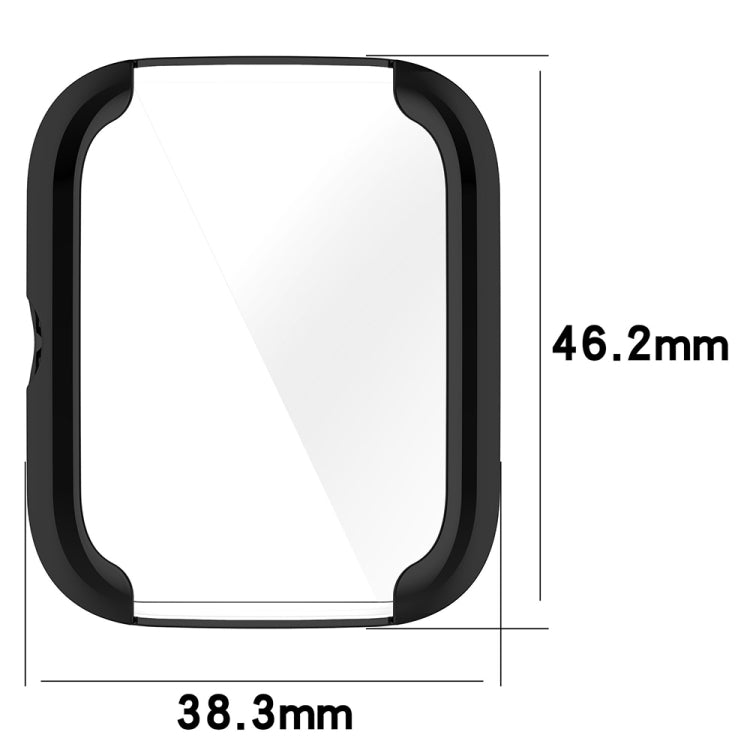 Universal Full Coverage TPU Electroplating Watch Protective Case, For Amazfit Bip 3 / Bip 3 Pro