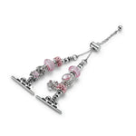 Bead Bracelet Metal Watch Band, For Apple Watch Series 10 46mm, For Apple Watch Series 10 42mm, For Apple Watch SE 2023 44mm, For Apple Watch SE 2023 40mm, For Apple Watch Ultra 2 49mm, For Apple Watch 9 45mm, For Apple Watch 9 41mm                    ...