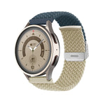 Buckle Braided Nylon Watch Band, 20mm, 22mm