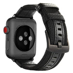 Nylon Watchband, For Apple Watch Series 7 41mm / 6 & SE & 5 & 4 40mm / 3 & 2 & 1 38mm, For Apple Watch Series 7 45mm / 6 & SE & 5 & 4 44mm / 3 & 2 & 1 42mm