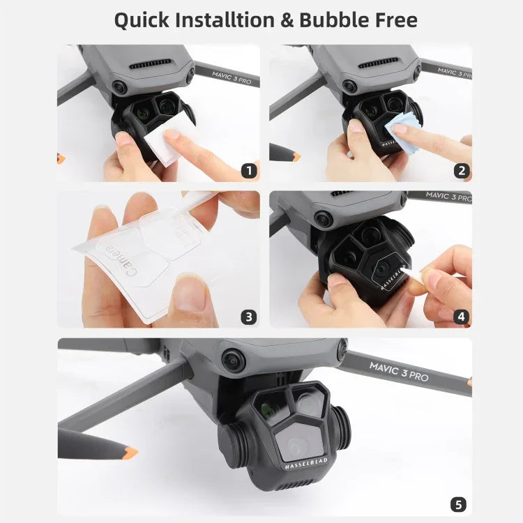 Sunnylife M3P-BHM578 2 Sets HD Explosion-proof Tempered Glass Film, Sunnylife For DJI Mavic 3 Pro