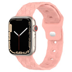 Football Texture Silicone Watch Band, For Apple Watch 8 41mm, For Apple Watch 8 45mm, For Apple Watch SE 2022 40mm, For Apple Watch SE 2022 44mm