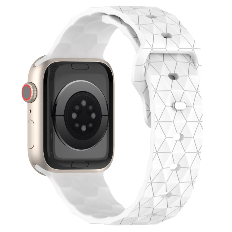 Football Texture Silicone Watch Band, For Apple Watch 6 40mm, For Apple Watch 6 44mm, For Apple Watch 5 44mm, For Apple Watch 5 40mm