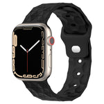 Football Texture Silicone Watch Band, For Apple Watch 6 40mm, For Apple Watch 6 44mm, For Apple Watch 5 44mm, For Apple Watch 5 40mm