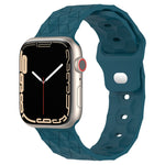 Football Texture Silicone Watch Band, For Apple Watch 6 40mm, For Apple Watch 6 44mm, For Apple Watch 5 44mm, For Apple Watch 5 40mm