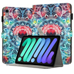 Painted Leather Smart Tablet Case, For iPad mini 6 / mini 2024, For iPad Pro 11 2022 / 2021 / 2020, For iPad 10th Gen 10.9 2022, For iPad 10.2 2021 / 2020, For iPad mini 5 / 4 / 3 / 2 / 1, For iPad Air / Air 2 / 9.7 2017 / 2018