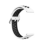 Universal Sports Two-tone Silicone Replacement Wrist Strap, For Samsung Galaxy Watch 46mm / Gear S3, For Huawei Watch GT2 / Honor Magic Watch 2 46mm