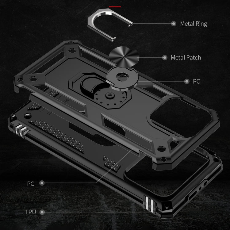 Shockproof TPU + PC Phone Case with Holder, For iPhone 15 Pro Max, For iPhone 15 Pro, For iPhone 15 Plus, For iPhone 15