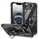 TPU + PC Lens Protection Phone Case with Ring Holder, For iPhone 17e / 16e, For iPhone 17 Pro Max, For iPhone 17, For iPhone Air, For iPhone 16 Pro Max, For iPhone 16 Pro, For iPhone 16 Plus, For iPhone 16, For iPhone 15 Pro Max