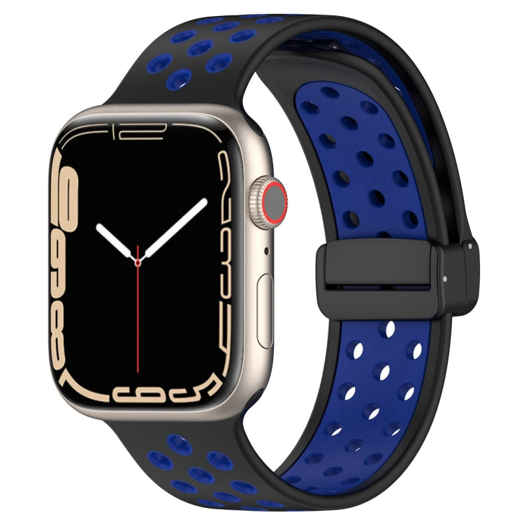 Magnetic Buckle Silicone Watch Band, For Apple Watch 6 44mm, For Apple Watch 5 44mm, For Apple Watch 5 40mm