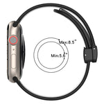 Magnetic Buckle Silicone Watch Band, For Apple Watch SE 40mm, For Apple Watch SE 44mm, For Apple Watch 6 40mm