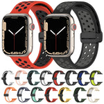 Magnetic Buckle Silicone Watch Band, For Apple Watch 8 41mm, For Apple Watch 8 45mm, For Apple Watch Ultra 2 49mm