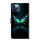 Crystal 3D Shockproof Protective Leather Phone Case, For iPhone 12 Pro Max / 13 Pro Max, For iPhone 13 Pro