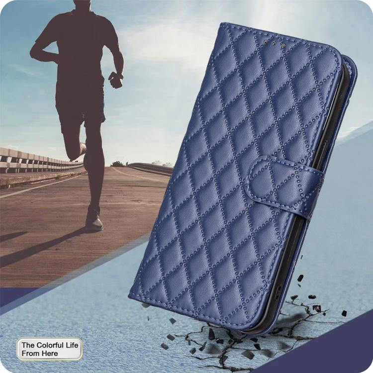 Diamond Lattice Wallet Flip Leather Phone Case, For iPhone 17e / 16e, For iPhone 17 Pro Max, For iPhone 17 Pro, For iPhone 17, For iPhone Air, For iPhone 16 Pro Max, For iPhone 16 Pro, For iPhone 16 Plus