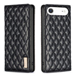 Diamond Lattice Magnetic Leather Flip Phone Case, For iPhone 17 Pro Max, For iPhone 17 Pro, For iPhone 17, For iPhone Air, For iPhone 16 Pro Max, For iPhone 16 Pro, For iPhone 16 Plus, For iPhone 16