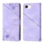 Skin-feel Embossed Leather Phone Case, For iPhone 17 Pro Max, For iPhone 17 Pro, For iPhone 17, For iPhone Air, For iPhone SE 2024, For iPhone 16 Pro Max, For iPhone 16 Pro, For iPhone 16 Plus