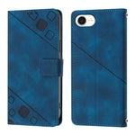 Skin-feel Embossed Leather Phone Case, For iPhone 17 Pro Max, For iPhone 17 Pro, For iPhone 17, For iPhone Air, For iPhone SE 2024, For iPhone 16 Pro Max, For iPhone 16 Pro, For iPhone 16 Plus