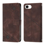 Skin-feel Embossed Leather Phone Case, For iPhone 17 Pro Max, For iPhone 17 Pro, For iPhone 17, For iPhone Air, For iPhone SE 2024, For iPhone 16 Pro Max, For iPhone 16 Pro, For iPhone 16 Plus