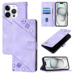 Skin-feel Embossed Leather Phone Case, For iPhone 17 Pro Max, For iPhone 17 Pro, For iPhone 17, For iPhone Air, For iPhone SE 2024, For iPhone 16 Pro Max, For iPhone 16 Pro, For iPhone 16 Plus