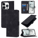 Skin-feel Embossed Leather Phone Case, For iPhone 17 Pro Max, For iPhone 17 Pro, For iPhone 17, For iPhone Air, For iPhone SE 2024, For iPhone 16 Pro Max, For iPhone 16 Pro, For iPhone 16 Plus