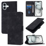 Skin-feel Embossed Leather Phone Case, For iPhone 17 Pro Max, For iPhone 17 Pro, For iPhone 17, For iPhone Air, For iPhone SE 2024, For iPhone 16 Pro Max, For iPhone 16 Pro, For iPhone 16 Plus