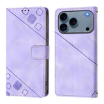 Skin-feel Embossed Leather Phone Case, For iPhone 17 Pro Max, For iPhone 17 Pro, For iPhone 17, For iPhone Air, For iPhone SE 2024, For iPhone 16 Pro Max, For iPhone 16 Pro, For iPhone 16 Plus