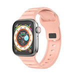 Dot Texture Fluororubber Watch Band, For Apple Watch 42mm, For Apple Watch 38mm