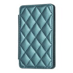 BFK05 Rhombus Pattern Card Bag Mobile Phone Back Sticker