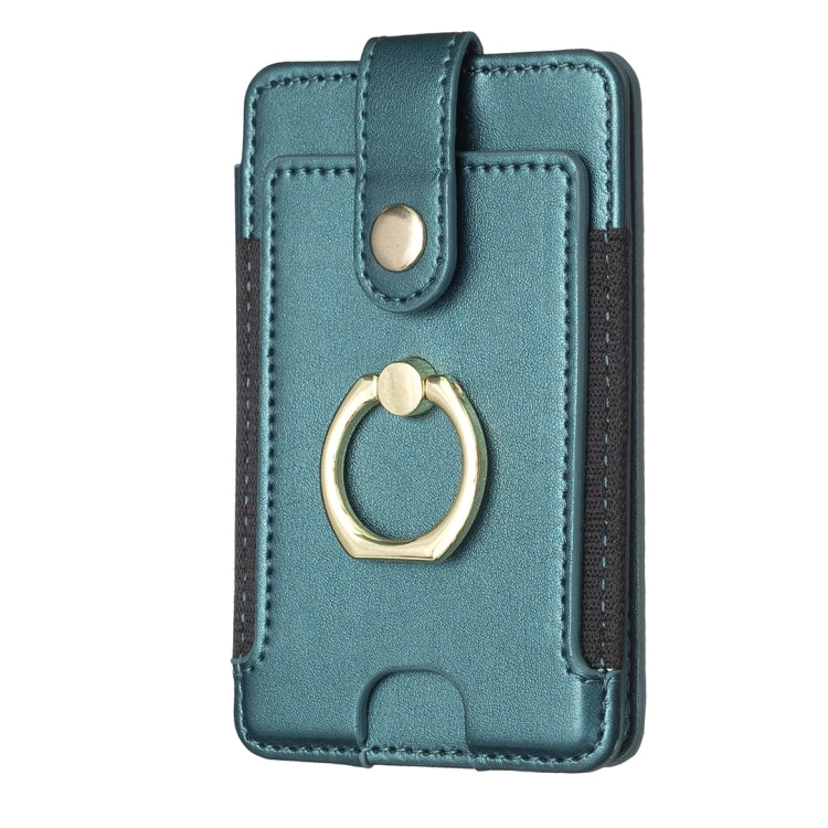 BFK03 Metal Ring Card Bag Mobile Phone Back Sticker