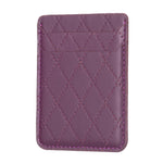 BFK11 Diamond Lattice Card Bag Mobile Phone Back Sticker