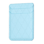 BFK11 Diamond Lattice Card Bag Mobile Phone Back Sticker