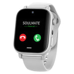 UNIWA X1S 1.9 inch IP67 Waterproof 4G Android 8.1 Dual Cameras Smart Watch Support Temperature Measurement, 2G+16G, 1G+8G