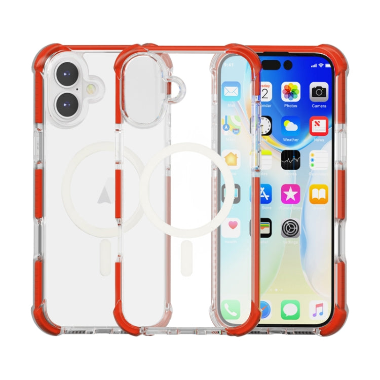 Acrylic Magsafe Magnetic Shockproof Phone Case, For iPhone 16 Pro Max, For iPhone 16 Pro, For iPhone 16 Plus, For iPhone 16, For iPhone 15 Pro Max