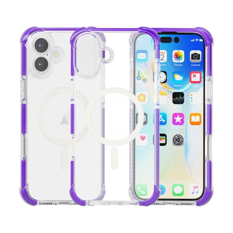 Acrylic Magsafe Magnetic Shockproof Phone Case, For iPhone 16 Pro Max, For iPhone 16 Pro, For iPhone 16 Plus, For iPhone 16, For iPhone 15 Pro Max