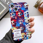 Painted Pattern Precise Hole PC Phone Case, For iPhone 14 Pro