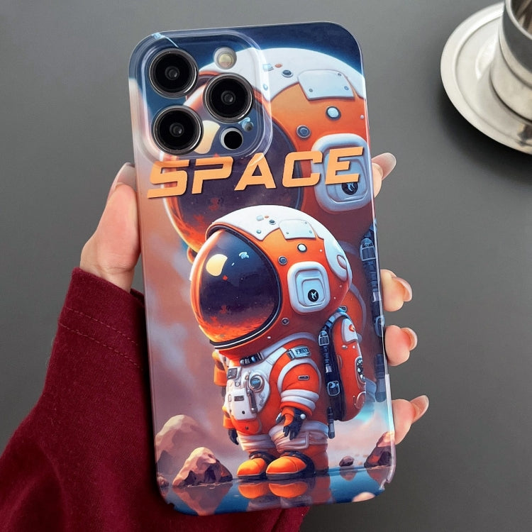 Painted Pattern Precise Hole PC Phone Case, For iPhone 13 Pro Max