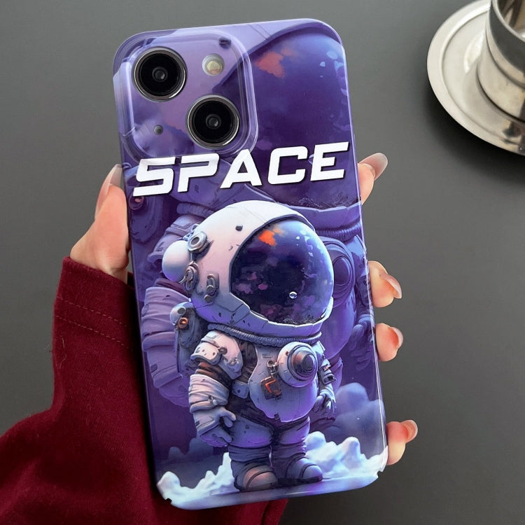 Painted Pattern Precise Hole PC Phone Case, For iPhone 13