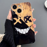Painted Pattern Precise Hole PC Phone Case, For iPhone 13